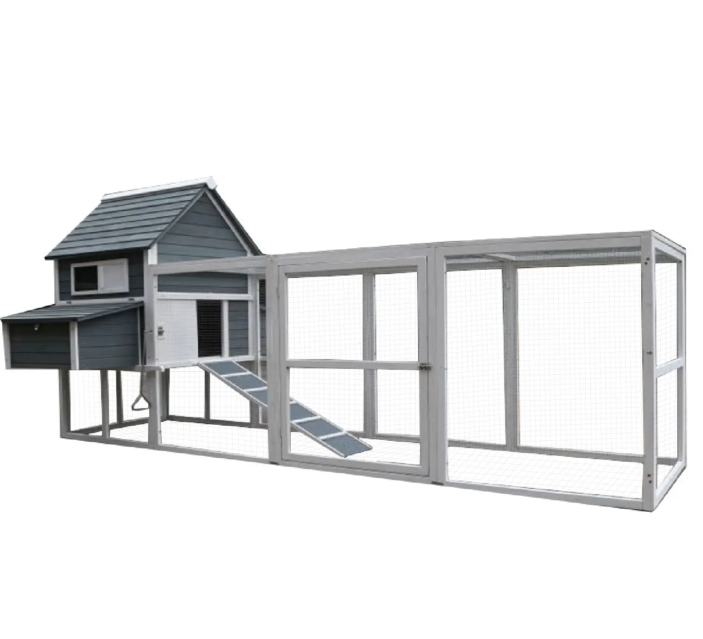 WoodVille High Quality Outdoor Large Wood Chicken Coop Extra Large Pet Cage For Sale