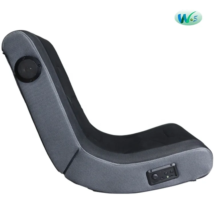 WSF 3716 Rocking chair with LED light Floor Foldable Rocker Game Chair Music Rocking Gaming seat with blue tooth Speakers