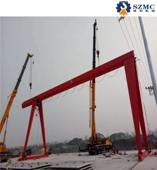 SZMC Brand  Customized Design 10ton 16ton 20ton 25ton 30ton 40ton 50ton Gantry Crane