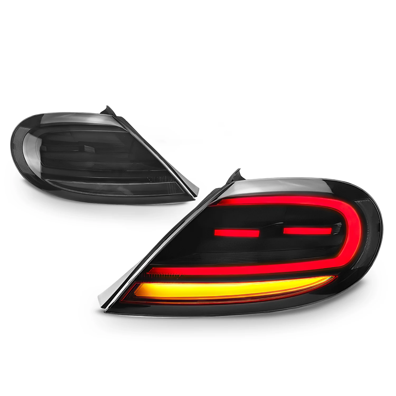 Archaic Car Lamp Sequential Turning Signal With Parking Light Full Led Taillight For VW Beetle 2013-up Rear Lamp