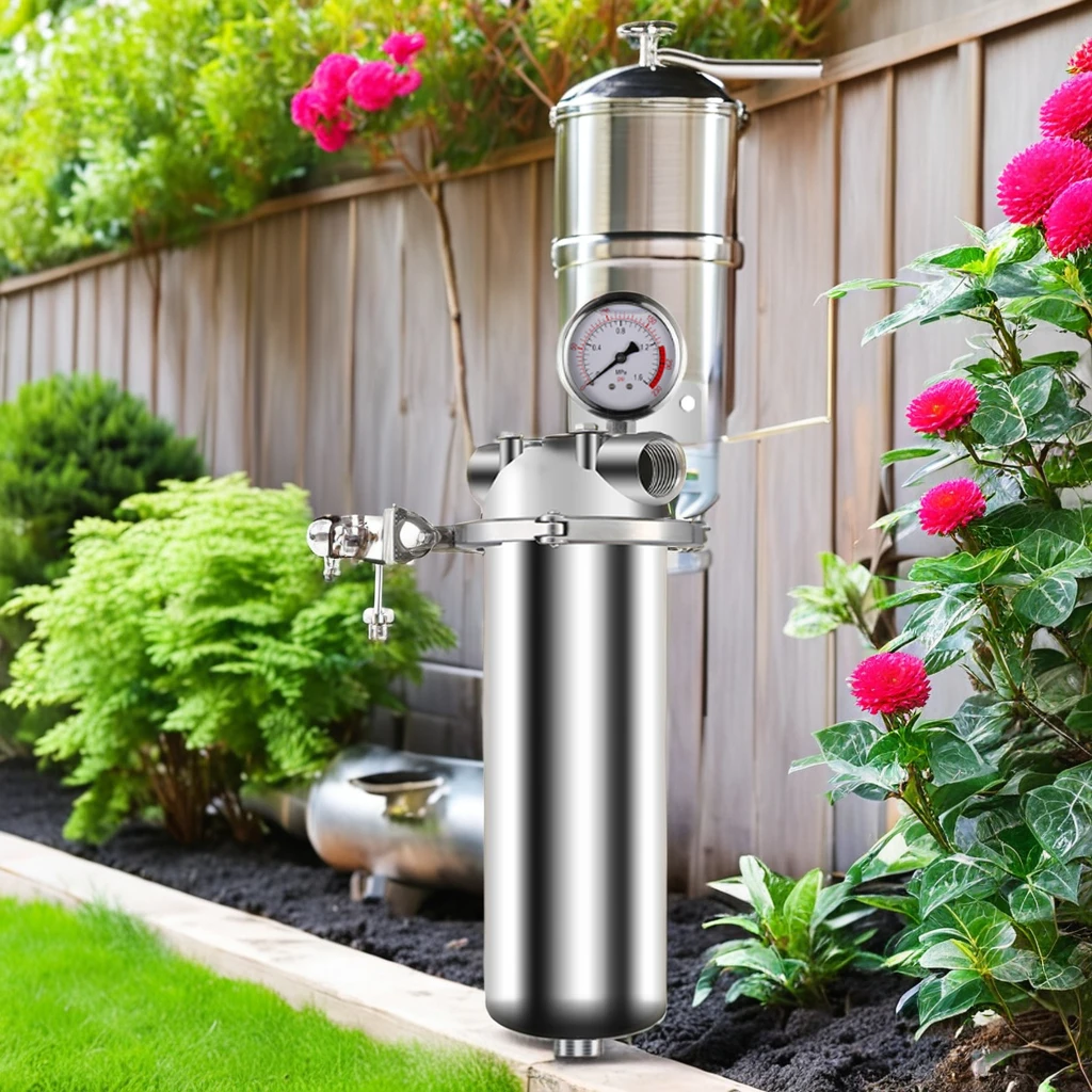 15 Tons Stainless Steel water prefilters tap filter Outdoor drink water filters household water filter systems