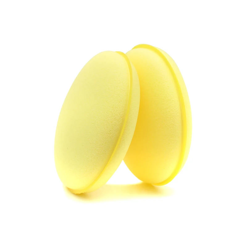 Двухслойная восковая губка-аппликатор для полировки и очистки автомобиля