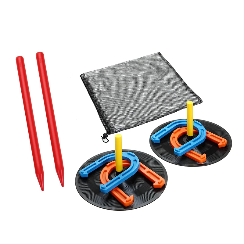 Hot selling interesting outdoor  horseshoe game set for kids and adults