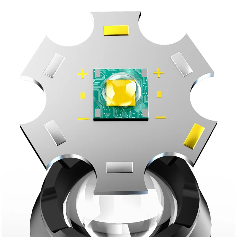 Portable LED Flashlight Strong Brightness Light Rechargeable Household Outdoor T6 Led Torch Lamp Lighting Kit Camping Flashlight