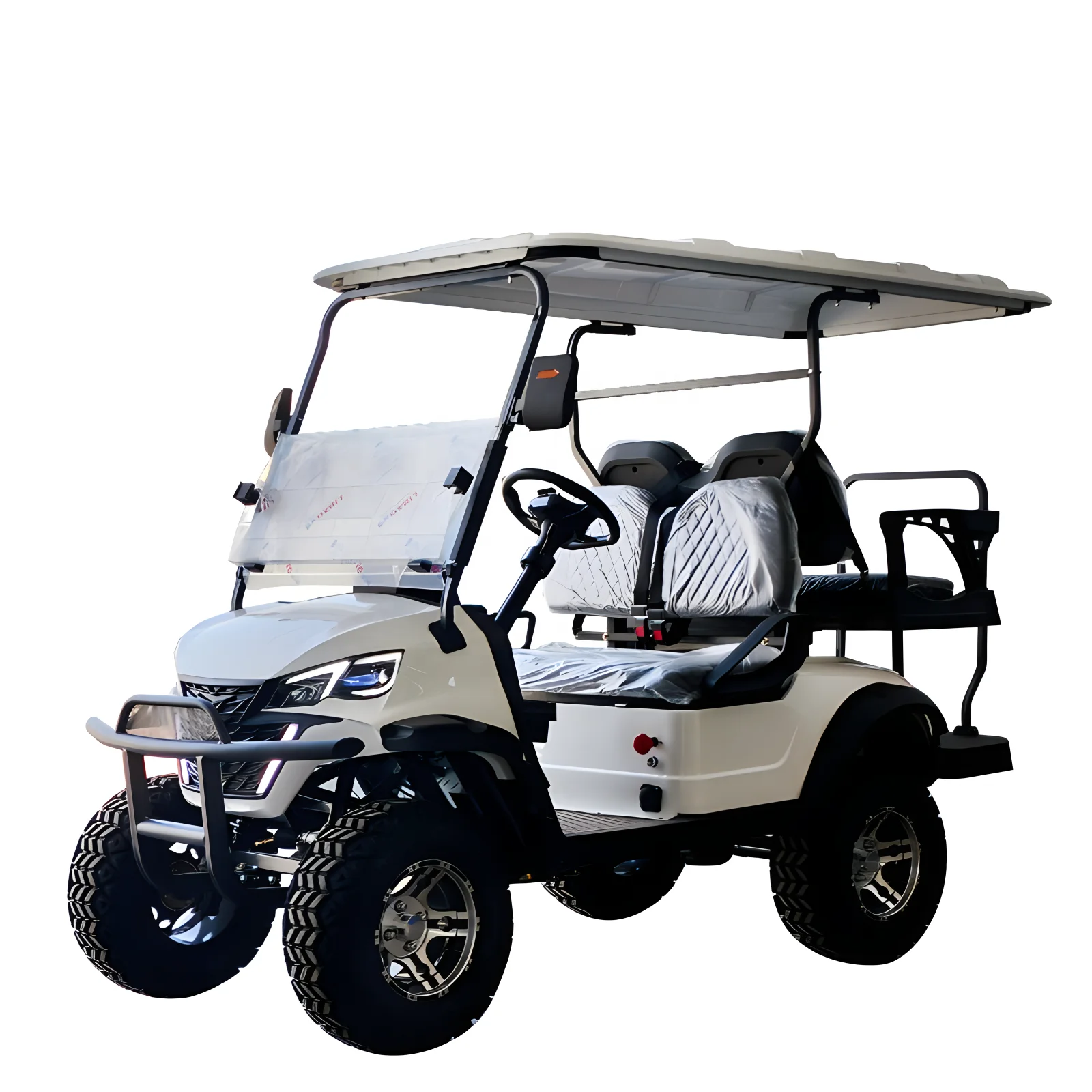 2024 New Model Golf Carts 2 Seat 4 Seat Electric Golf Cart with CE Train Parts & Accessories Golf Cart Accessories Ezgo Club Car