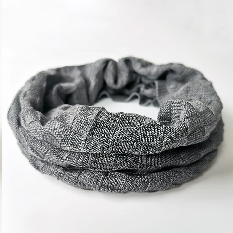 Top Quality Fashion Plaid Scarf-Silk Accept Custom Logo Silk Ear Hang
