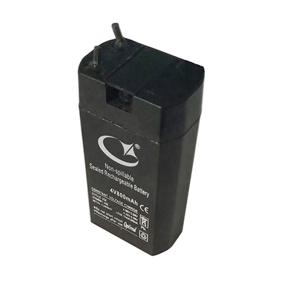 4V 800MAH  rechargeable lead acid battery 4V small battery