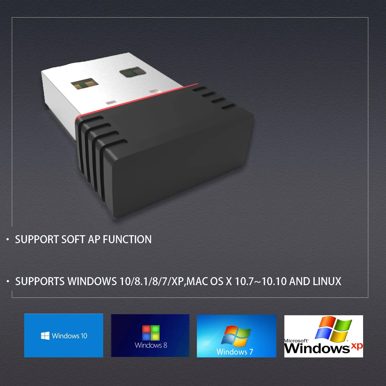 Usb Antenna Usb Card Ethernet Dongle Mt7601 Free Driver For Pc Desktop Laptop Wifi Adapter