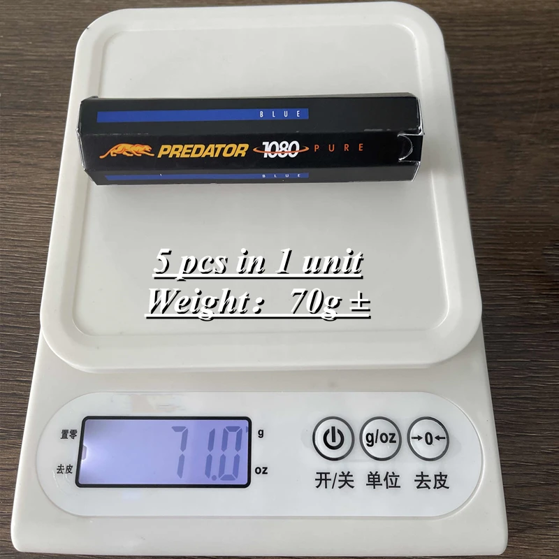 Wholesale Professional Billiard Accessories Predator Chalk for Pool Cue Stick Tip Octagonal Chalk