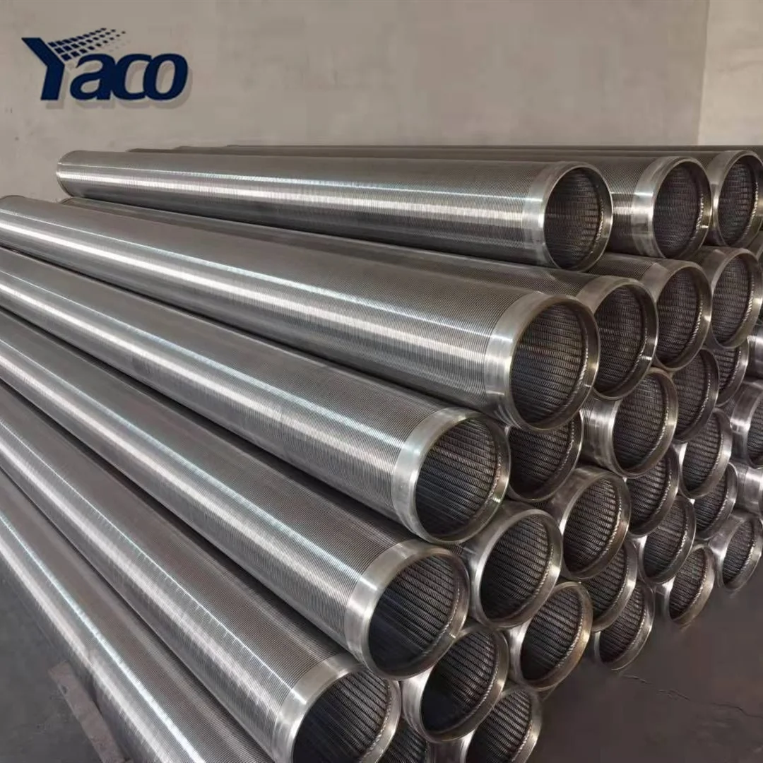 stainless steel square shaped profiled wire wedge mesh screens filter nozzle and grates custom