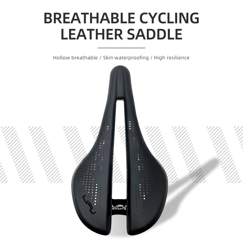 Bicycle Saddle PU Surface Shockproof Bicycle Seat MTB Bike road Racing Hollow Saddle