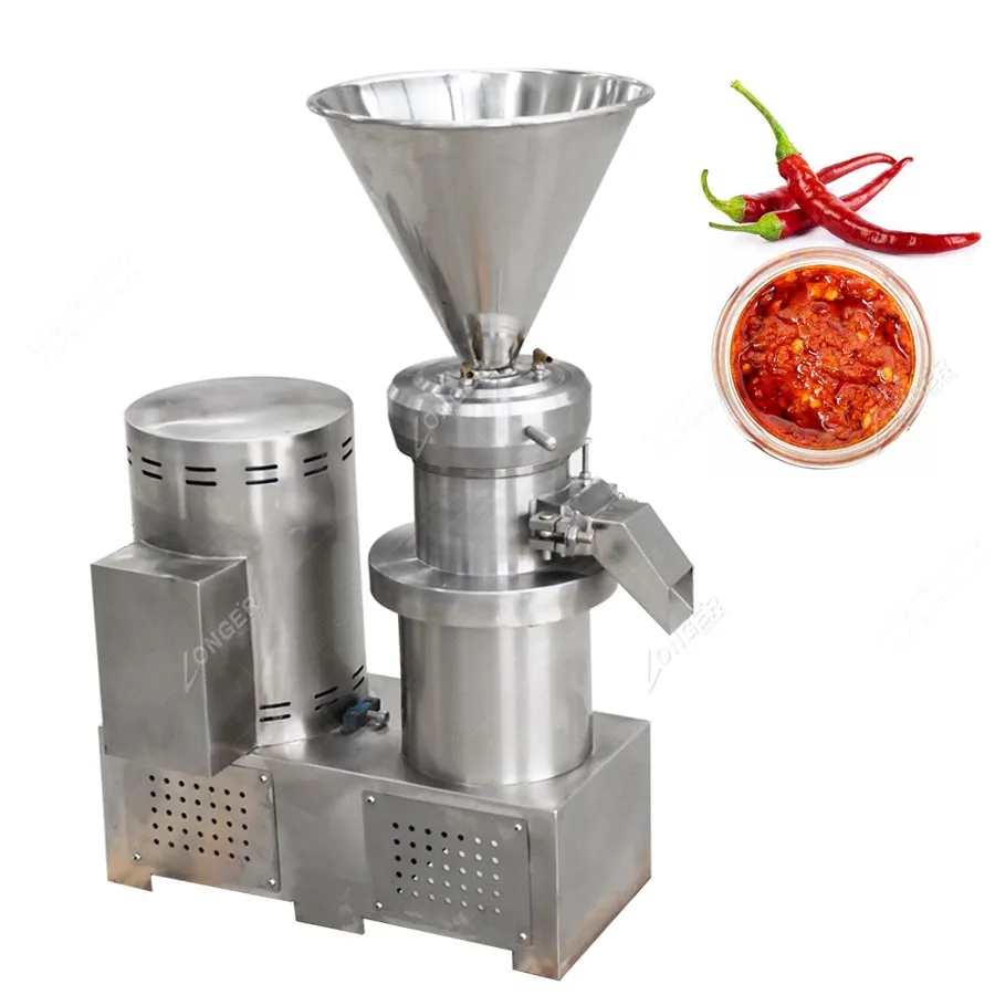 Hot Selling Small Red Pepper Paste Milling Chilli Grinding Tomato Sauce Making Machine