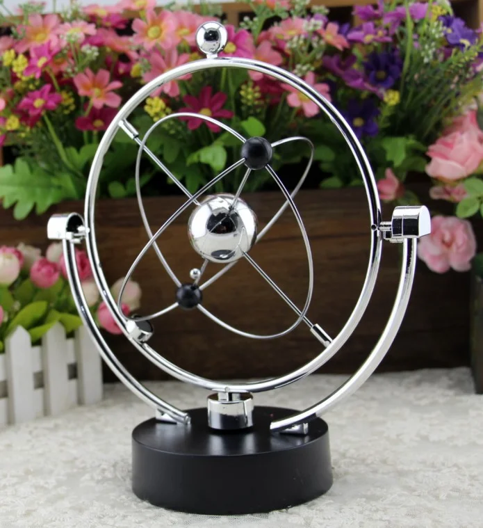 Ornaments Gift Artifacts Space Science Celestial Motion Metal Home Decoration Digital Printing Star Aluminum Alloy Figurine