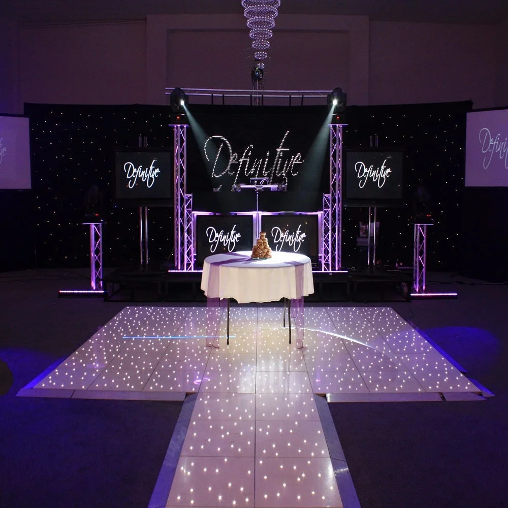 Car show nightclub disco led floor dance twinkling lights rental