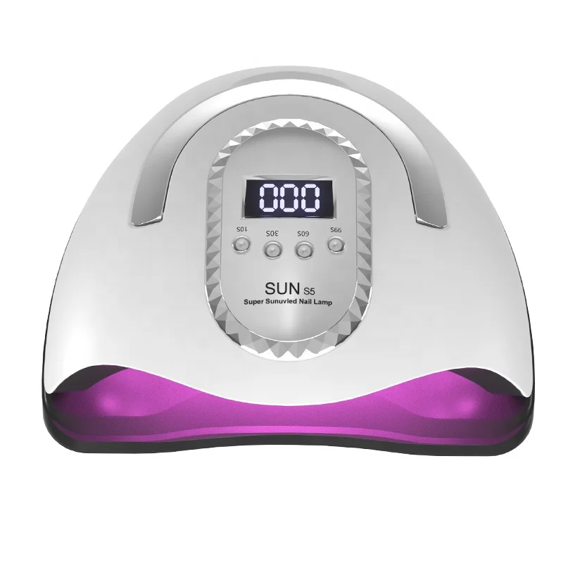 2024 new arrival 180w 280w UV LED Nail Lamp Nail Dryer Fast Professional Portable Handle Nail Curing Machine for Home and Salon