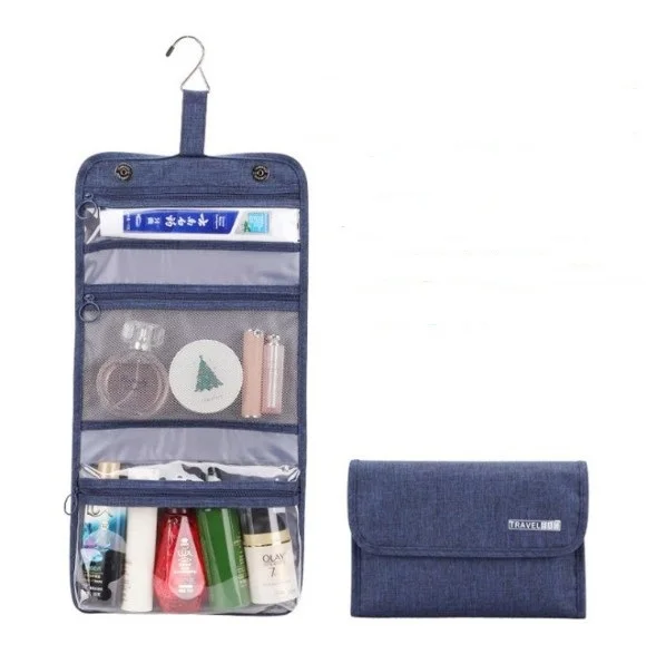 
Creative business cationic cosmetic bag waterproof storage handbag travel storage bag custom hook wash bag 