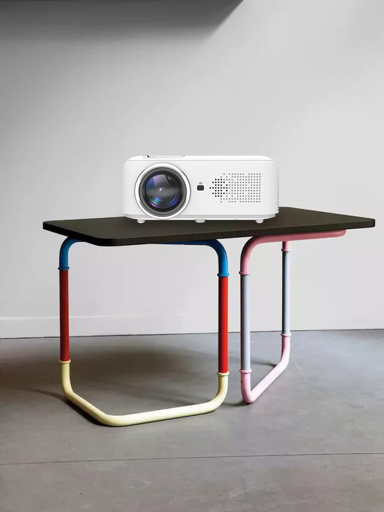 2022 Shenzhen Lianjixing  Newest Video Smart Pico Projector Business Factory Supply  LED Speaker Focus Lamp Outdoor Projector TV