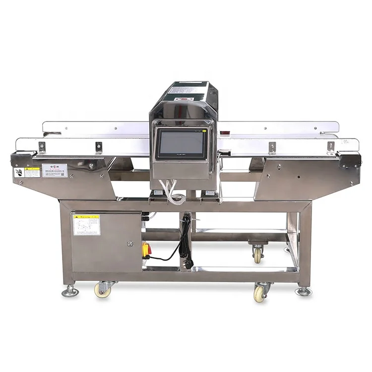 High sensitivity aluminum foil metal detector for snack coffee food metal detector