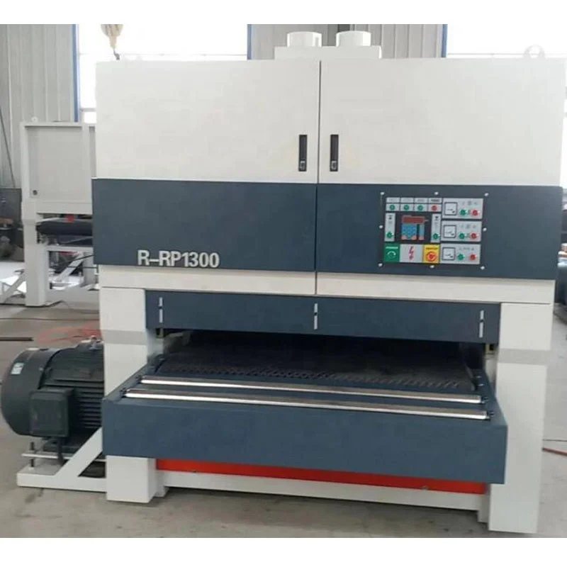 R-RP1300 heavy duty woodworking cabinet wood panel 1300mm width wide belt sander machine