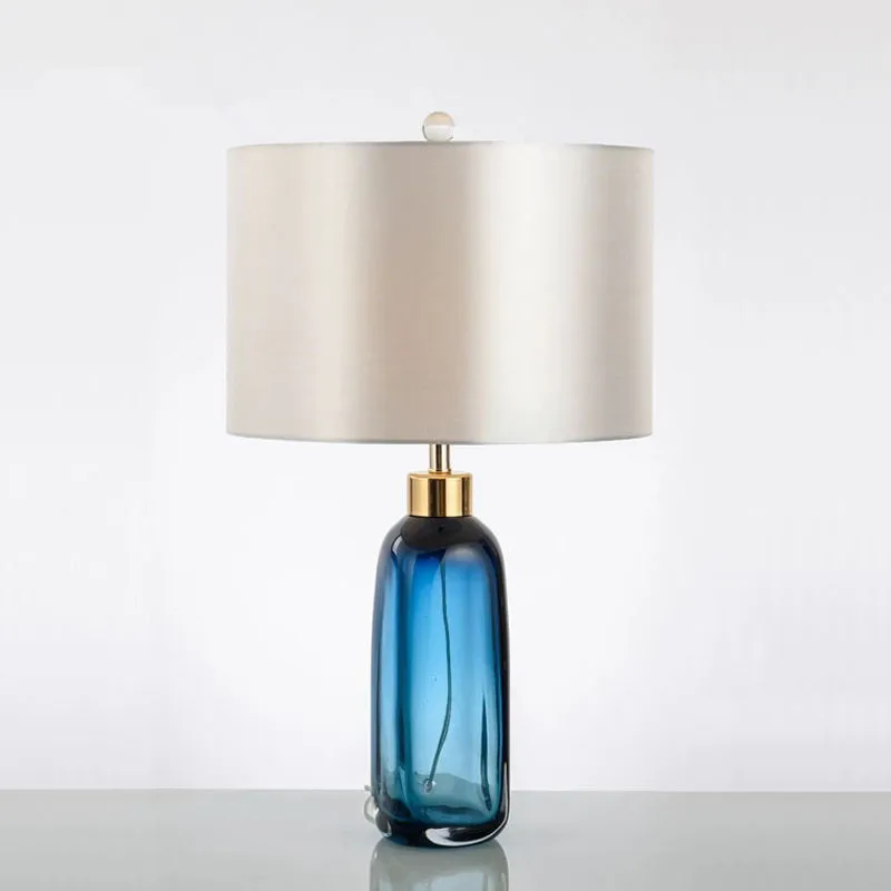 Nordic Modern Glaze Table Lamp Fashionable Art Living Room Bedroom  Hotel LED Personality Originality Desk Light