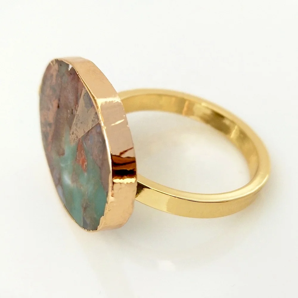 elegant agate napkin rings for table decoration