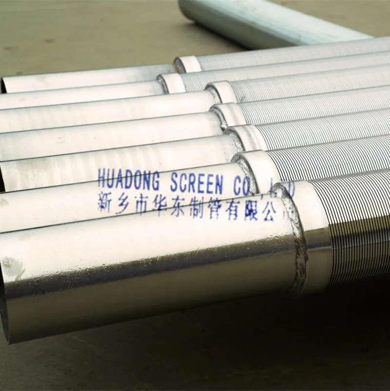 
4'1/2 Stainless Steel 316 wire wrapped continuous slot well screen (Manufacturer) 