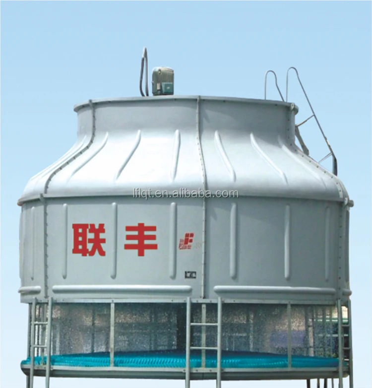 China  Manufacturer Mechanical Ventilation Round  Chemical Cooling Tower 100ton