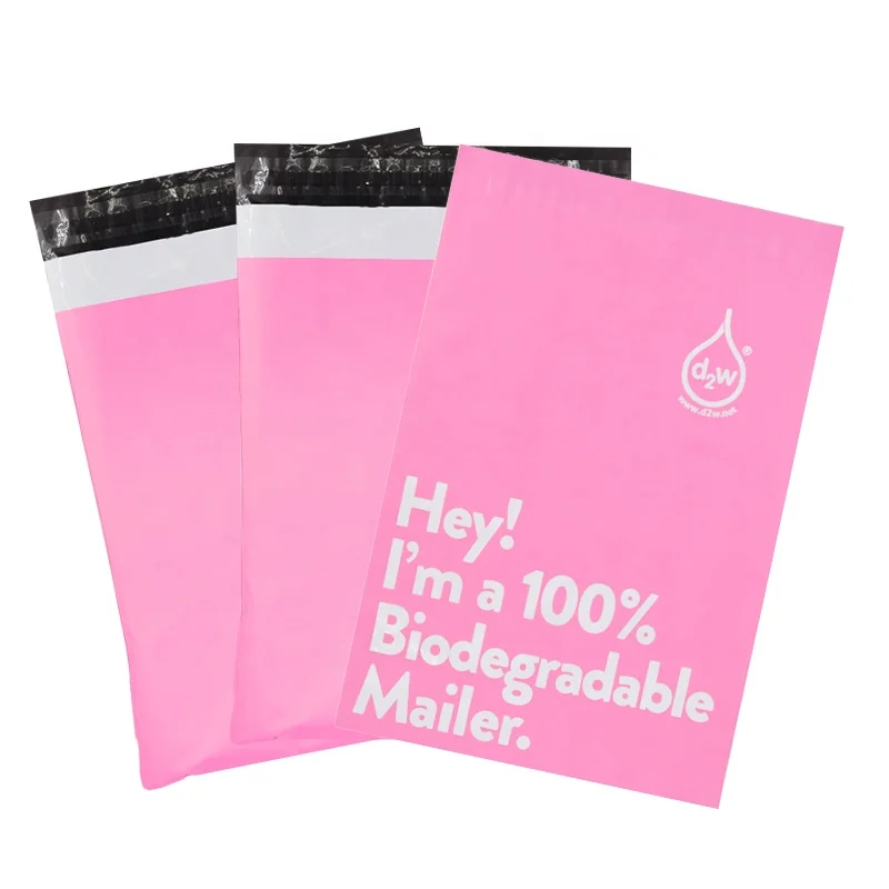 Poly Mailer Envelopes Shipping Supplies Business Courier Bag Pink transport mail bags for clothing