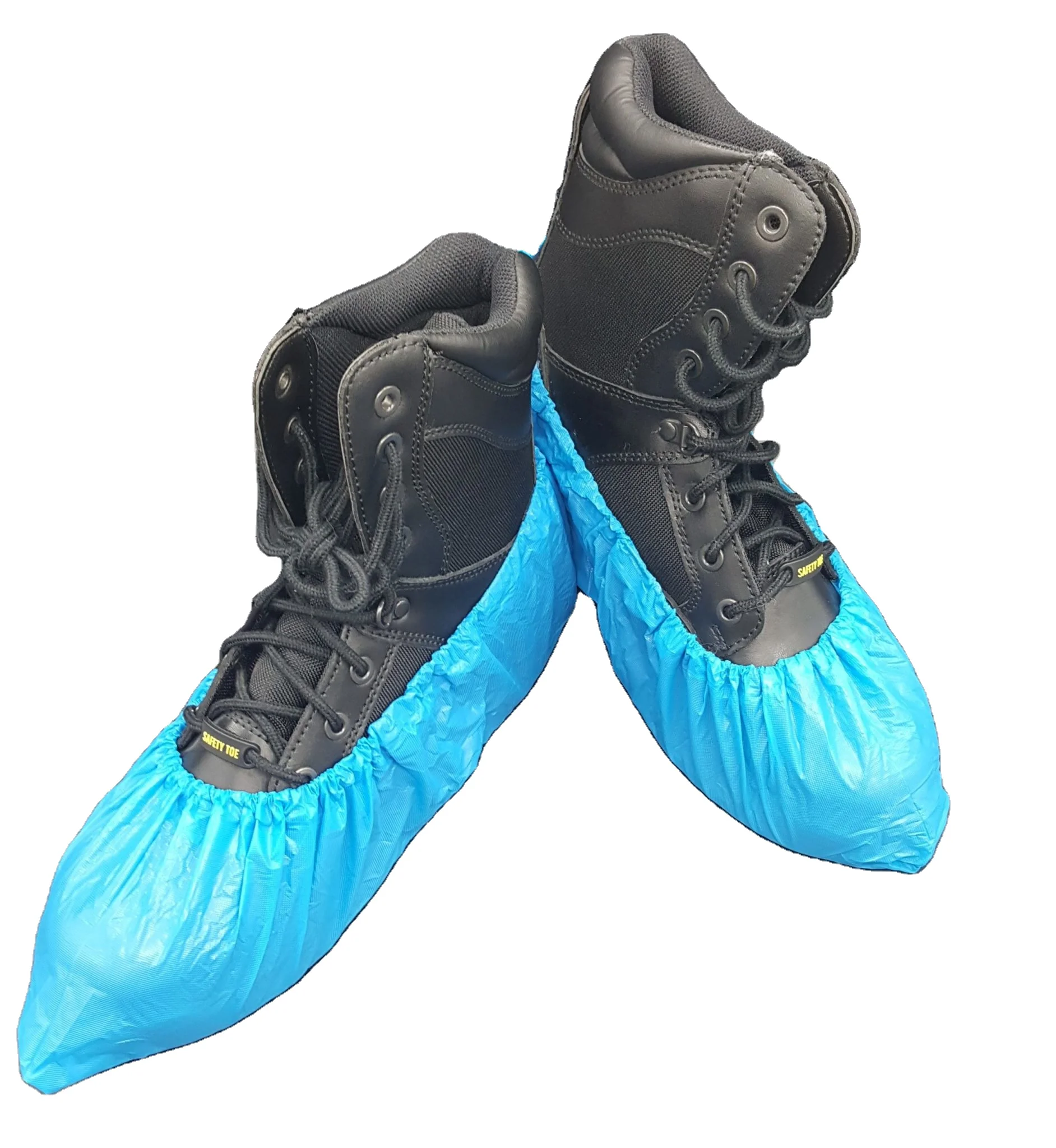 
 Бахилы из полиэтилена пластиковые экологичную промышленность синий уход чистых натуральных волос человека одноразовый медицинский перевязочный материал, сумки чехол для обуви  