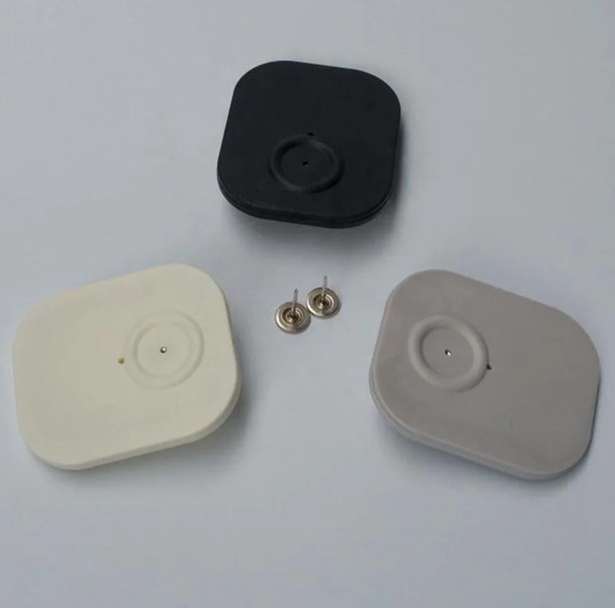 EAS clothing alarm tag nail Security Hard Tag Stainless Steel Flat pin for retail