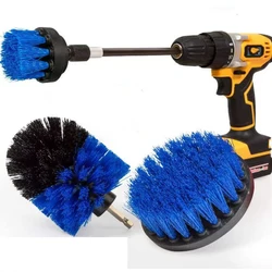 Power Scrubber Cleaning Brush Extended Long Attachment Set All Purpose Drill Scrub Brushes Kit Drill Brush for Grout Floor