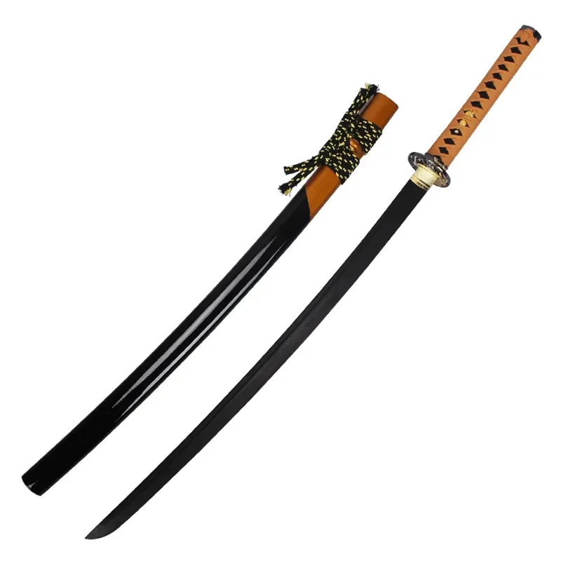 Factory Wooden Samurai Sword Traditional Shape Rosewood Film Television Production Toys Katana Swords For Cosplay Playing Boys