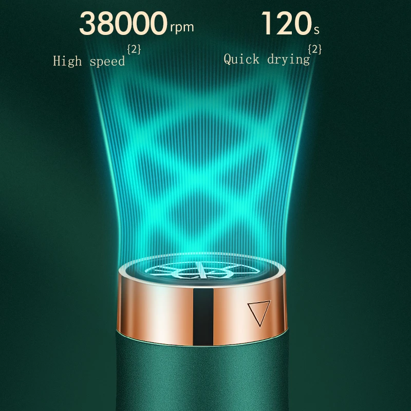 2021 New Electronic Portable Curl Straightener Hair Dryer Brush 3 in 1 Professional Salon Customizable Hair Dryer Brush