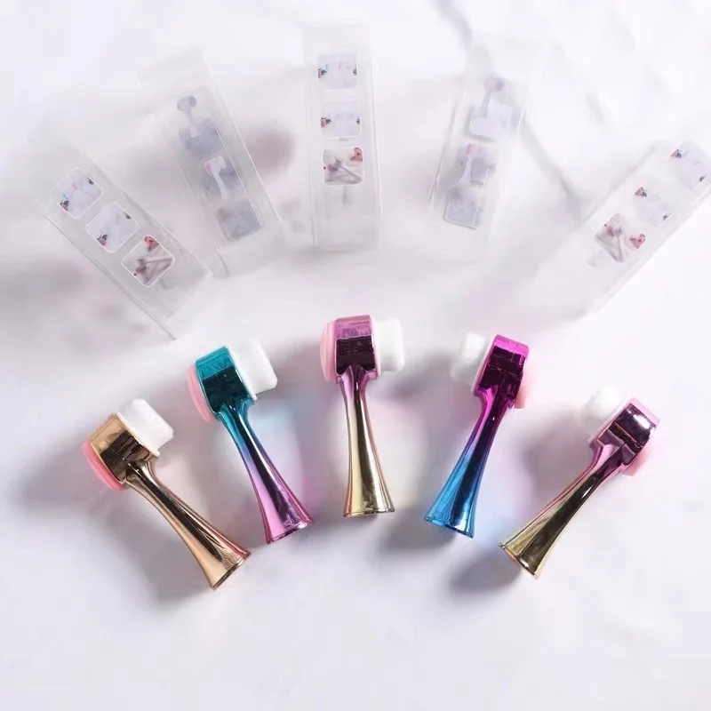 Beautiful Face Brush Facial Silicone Cleansing Brush Deep Cleansing face cleaning brush Soft Hair Manual Cleanser