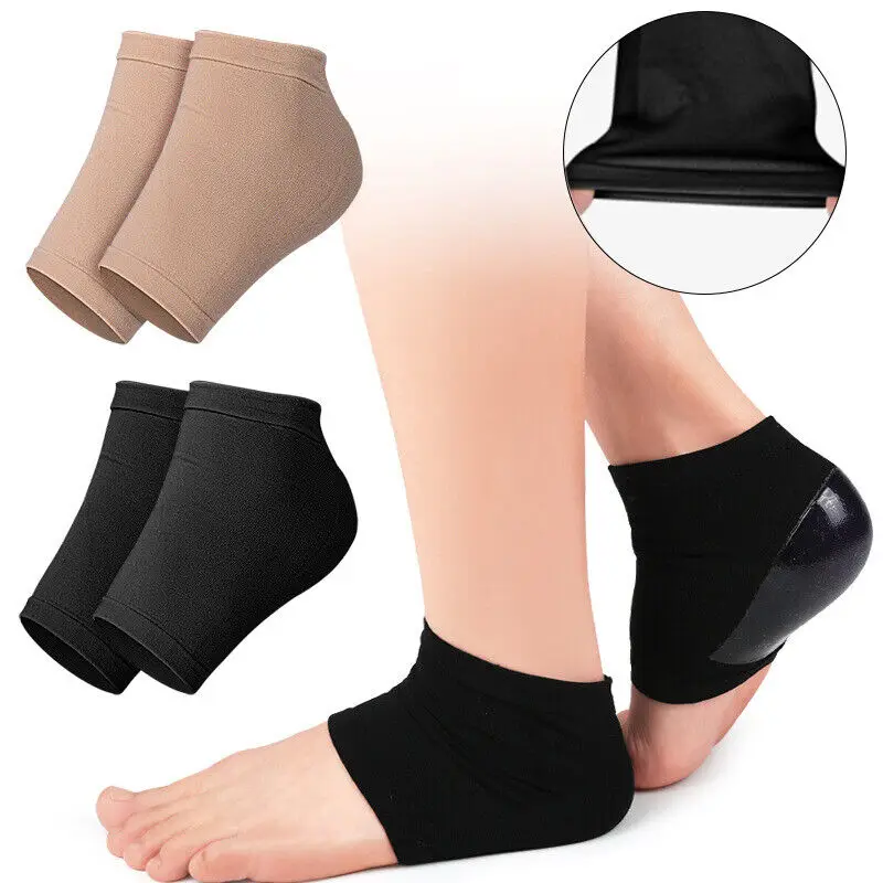 Silicone Heel sock Massage Elastic Bandage Arch Socks For Achilles Tendon And Malleolus Protector