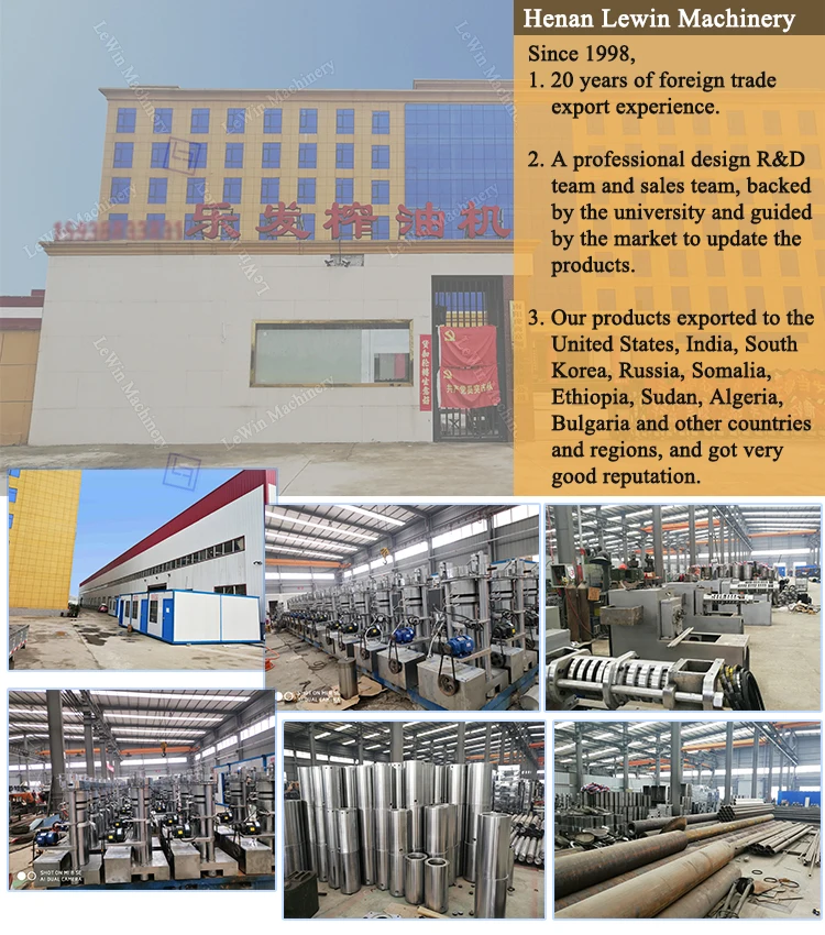 6YY-185 hydraulic oil press machine 60Mpa cocoa butter oil pressers for chocolate