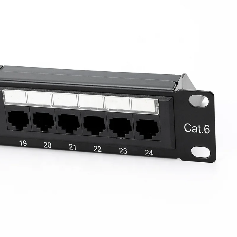 Патч-панель CAT6 UTP с 24