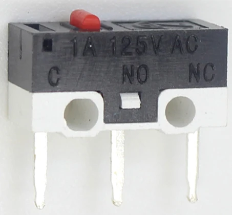 KW10-Z0 100Pcs Omron Sub Snap Action Limit Switch SPDT SPST 1A 3A 125V No Lever Miniature Mouse Click Touch Micro Switch