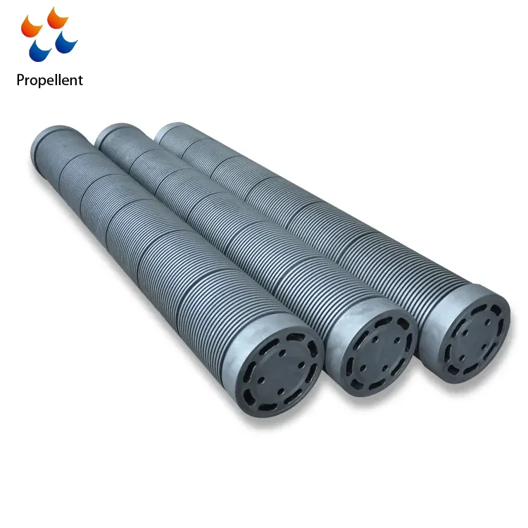 30ton Acetic acid condenser Graphite Tubular Heat Exchanger For Chemical factory