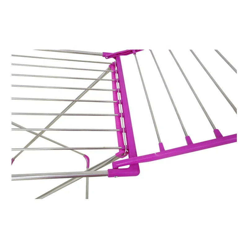 European Foldable Indoor Iron Aluminum Laundry Clothes Drying Rack