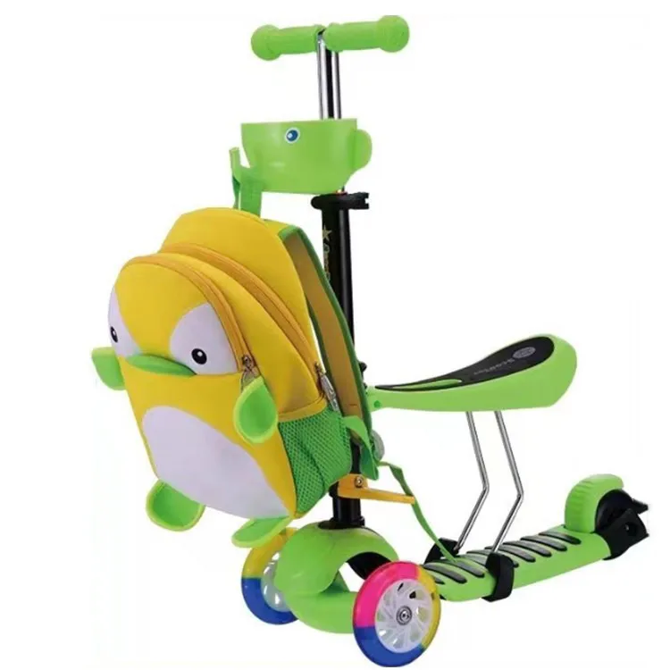 2020 new model baby toys cute beetle or elephant kick scooter / adjust height 80kg Max Load