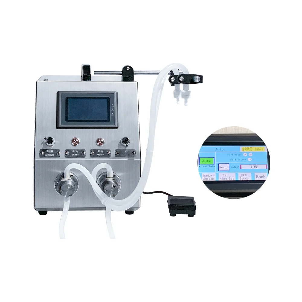 TDG-DBY02 liquid perfume filling machine electric pump water filling machine manufacturer