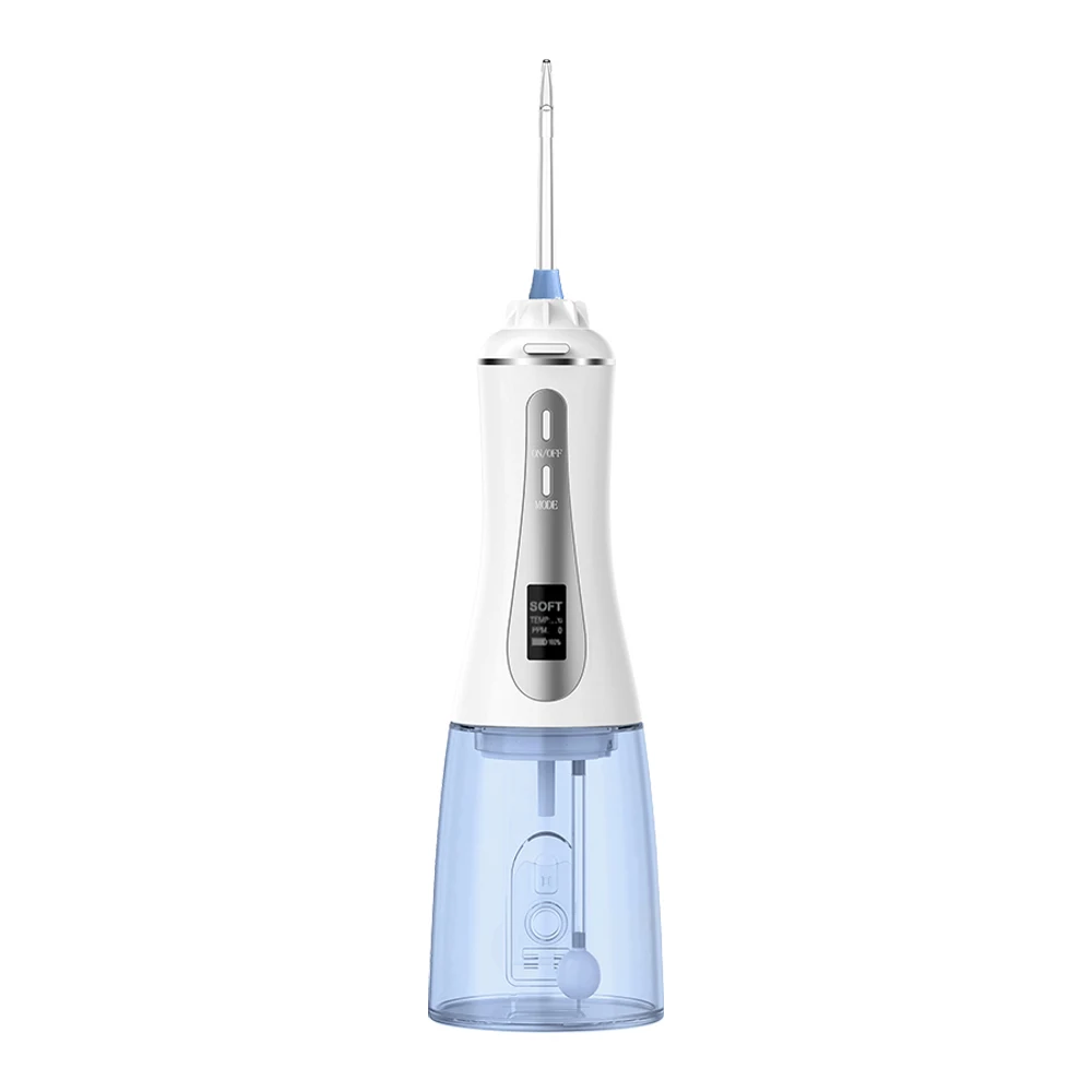 350 ML Dentist Recommended Oral Care Irrigator Water Flosser with 1800 mAh Dental Cleaning Device