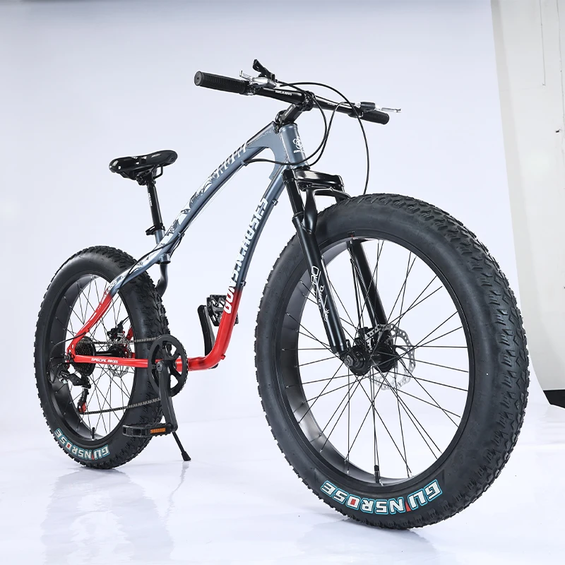 Braver 26inch big fat bike 7/21Speed Snowbicycle for adults