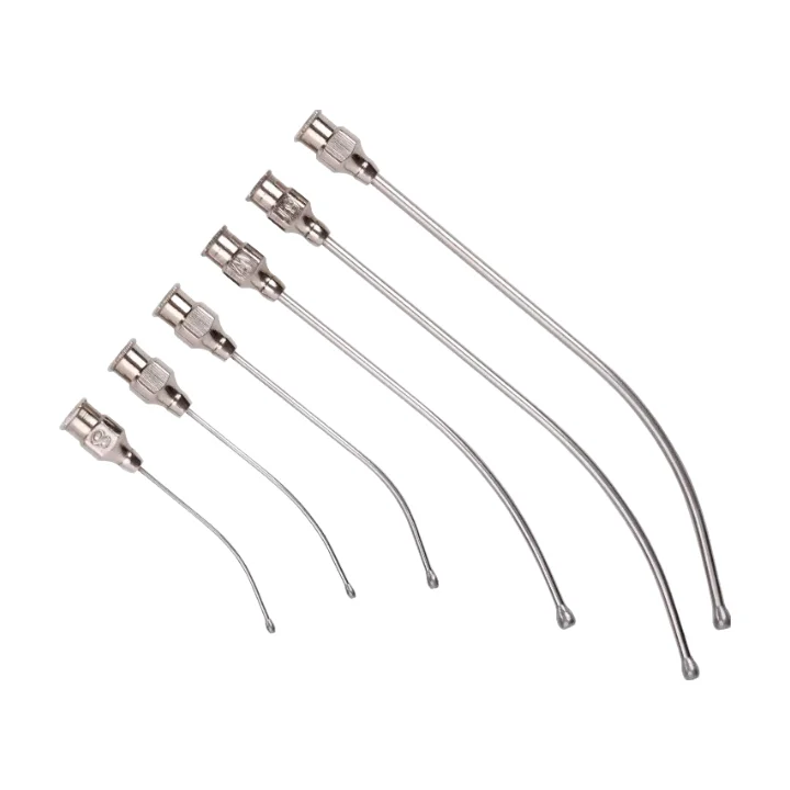 Veterinary Reusable Animal Feeding Needle Pet Bird Drench Cannula Tube Kit Pet Rats Mouse Oral Parrot Feeding Needle