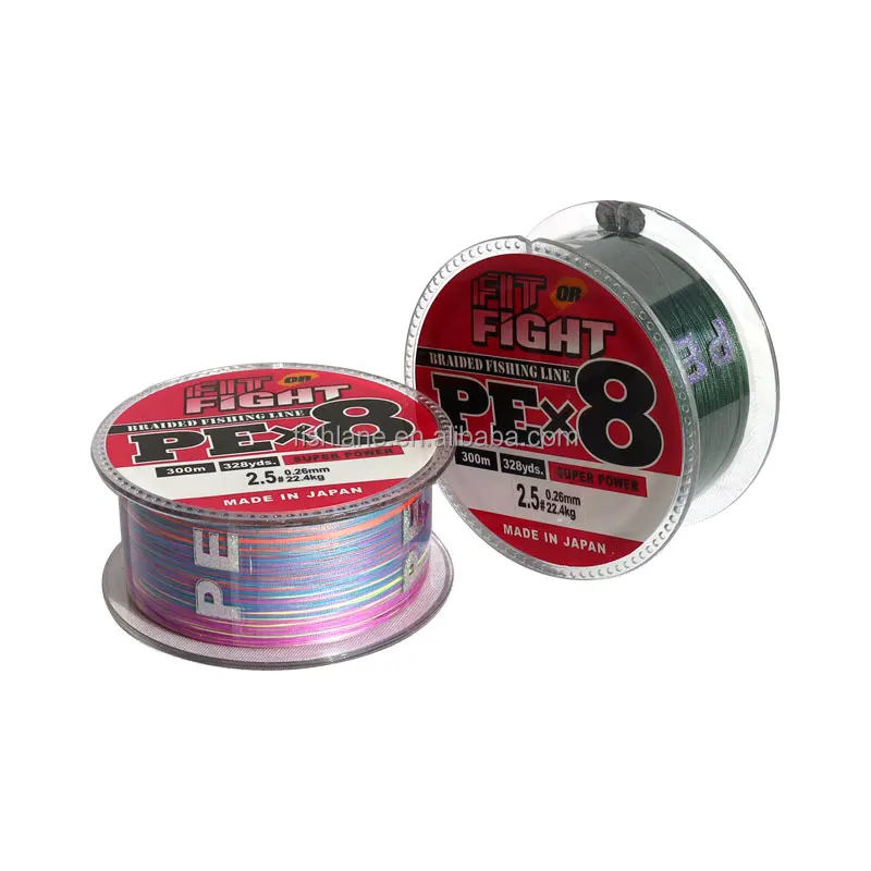 wholesale 150m 300m 1000m 8X 9x PE braided line hand line fishing lines braid