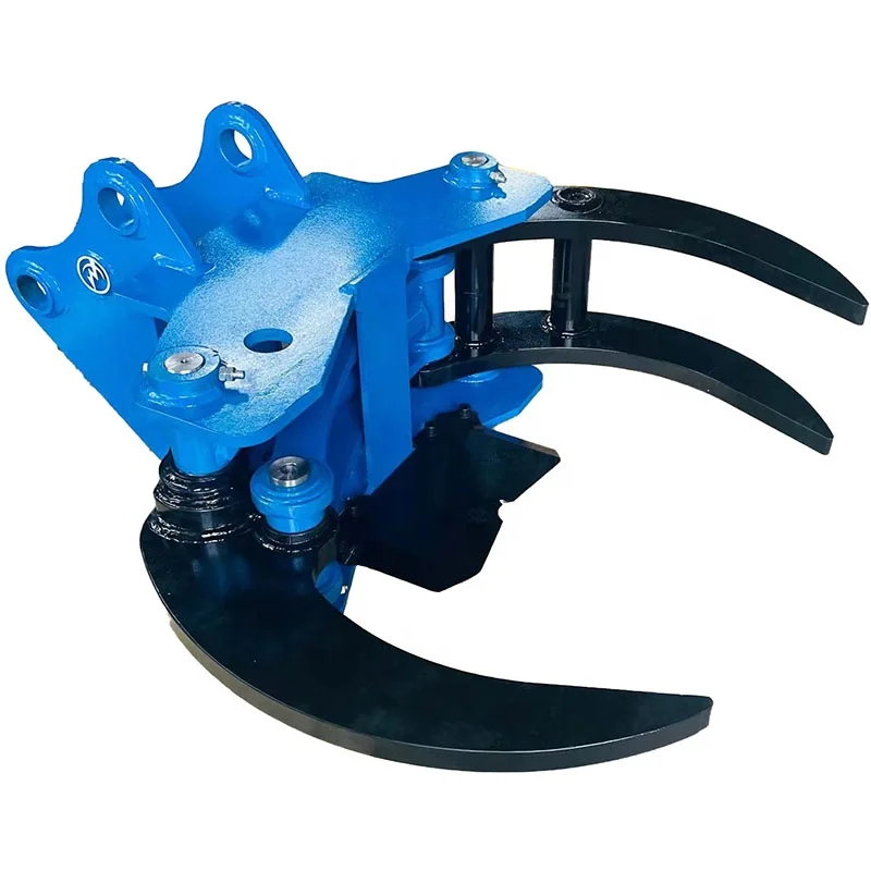 Weixiang Tractor Or Excavator Mounted Forestry Harvester Tree Shear Grapple Processor For Tree Cutting Machine