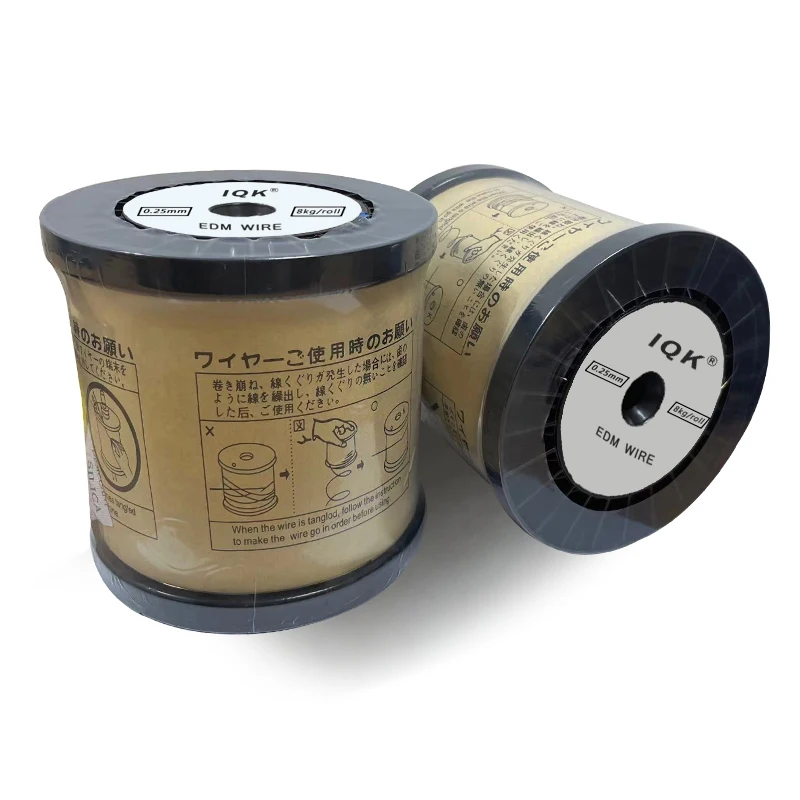 China Production EDM Brass Wire Electrode Brass Wire 0.25mm