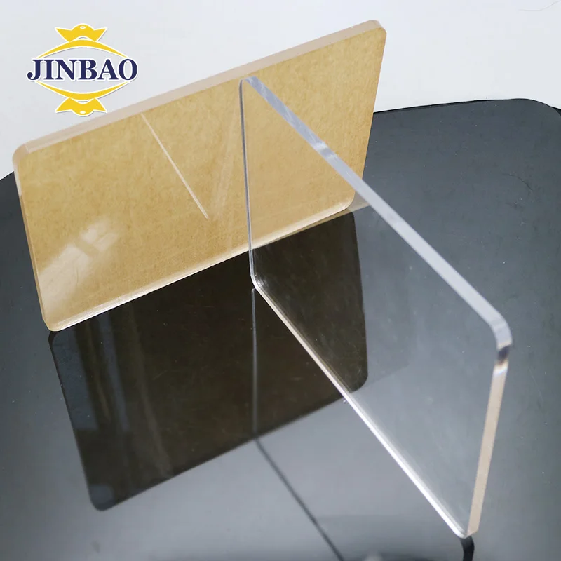 JINBAO Factory 3mm 5mm 10mm 18mm clear sheet PMMA panels high quality organic copolymer aquarium acrylic board