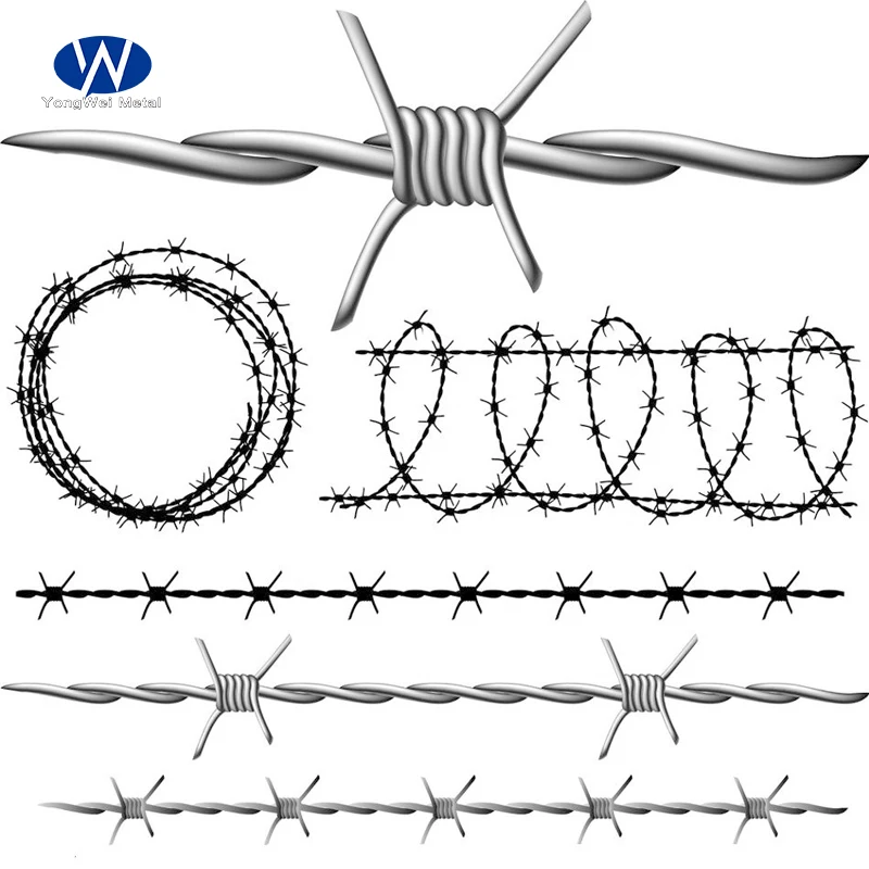 Высокое качество оптовая продажа на заказ дешевая оцинкованная колючая проволока для строительства